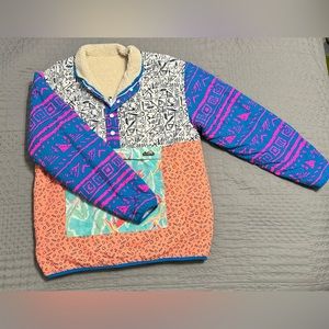 Chubbies Men's Multicolored Reversible “The Party In The Front “ Retro Style.